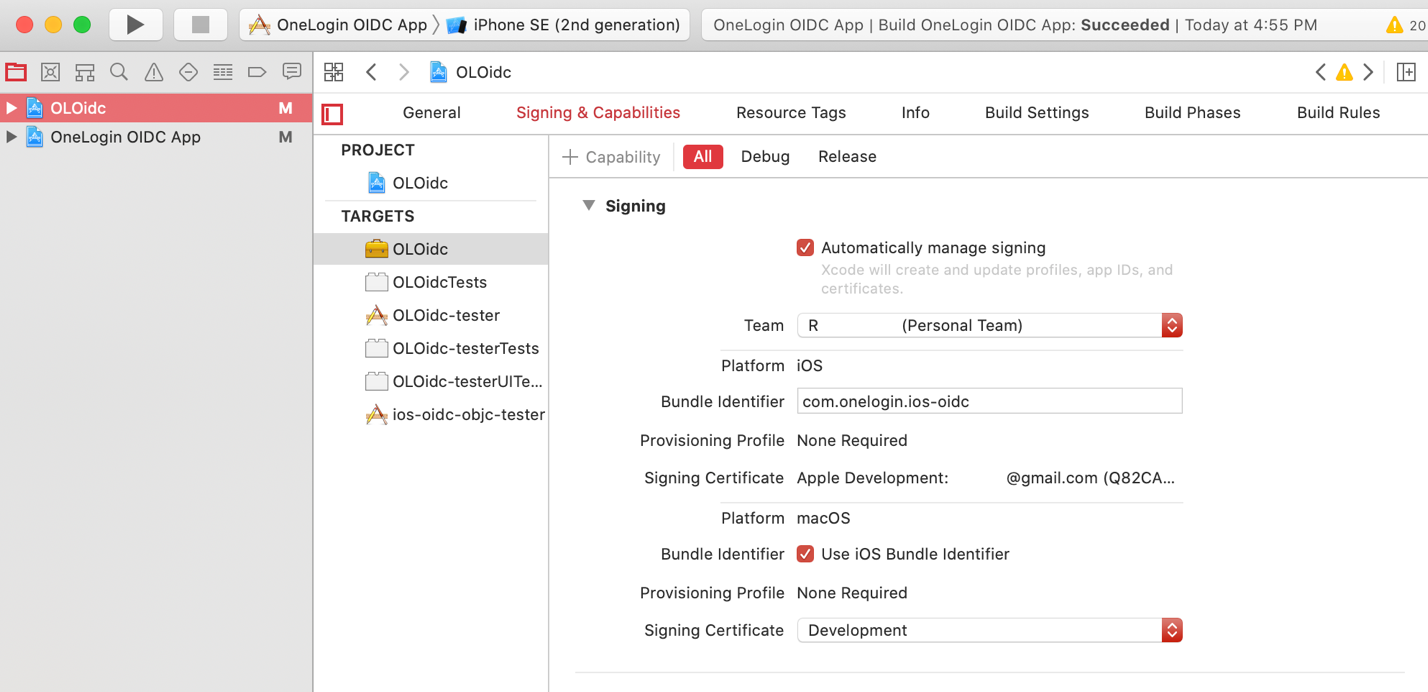 Image of Configuring an OIDC App Connector in OneLogin